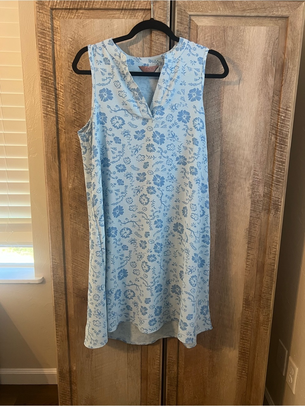 Women’s Light Blue Floral Dress